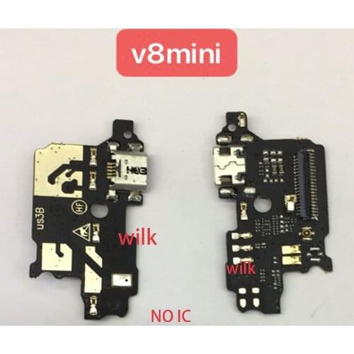 For ZTE Blade V8 mini V8C V8SE USB Dock Charger Charging Port Connect Connector Flex Cable Microphone With IC +tracking