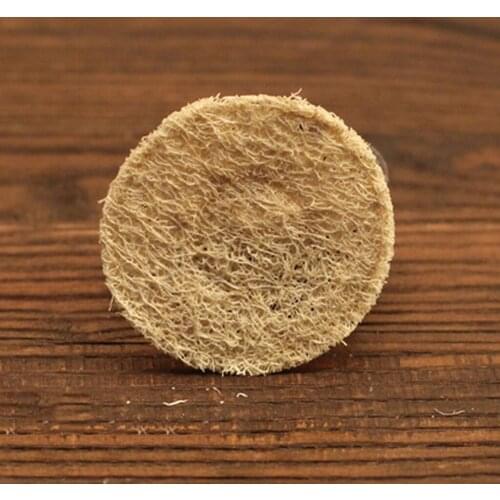Plant Fiber Tea Cup Mat Coffee Cup Pads Round Loofah Teapot Coasters