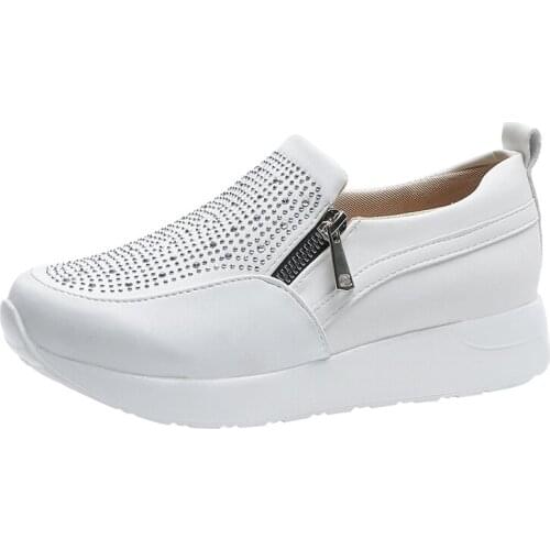 Chaussures Femme Women Walking Shoes Breathable Sneakers Fitness Gym Sport Shoes Woman Platform Height Increasing Shoes Sapatos