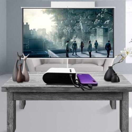 Mini Household Projector HD 1080P Portable Home Theater Projector JR Deals