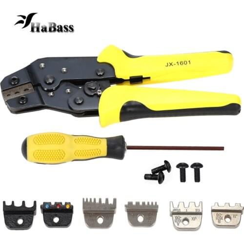 Multitool 4 In 1 Wire Crimper Tools Kit Engineering Ratchet Terminal Crimping Plier Wire Crimper + Screwdiver +end Terminals