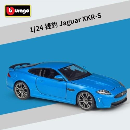 Bburago 1:24 JAGUAR XK XKR S Alloy Model Car Static Metal Model Vehicles For Collectibles Gift