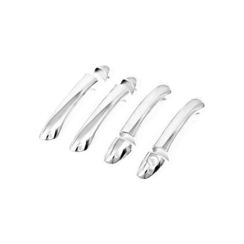 Hot Sale For Mercedes Benz W203 C Class Chrome Exterior Door Handles Covers Chromium Styling Accessories Stickers Car Styling