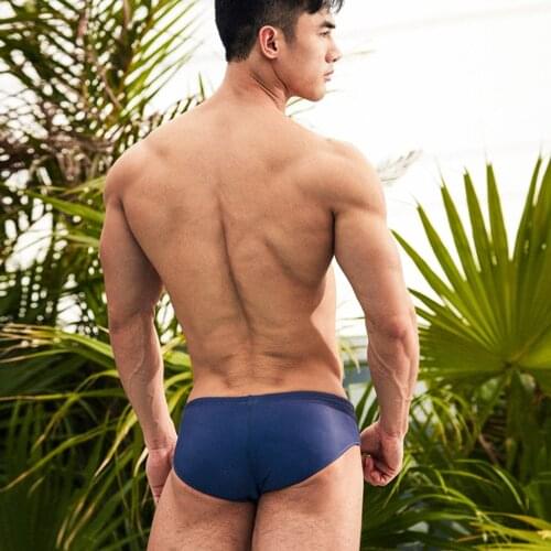 New bikini Sexy Men swimThongs Man Slim Gay Bodysuit Low Waist surf sunbath spa pants Brand Size M-XXL