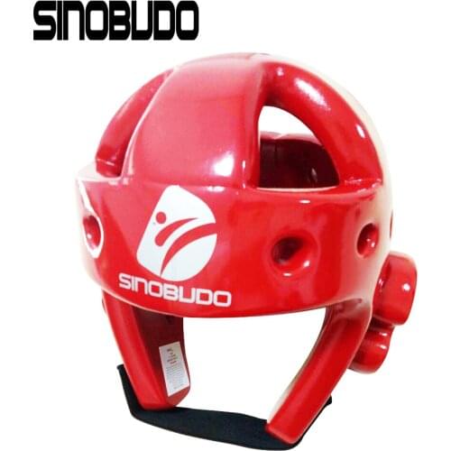 New Style Blue/Red Kids Adults Sanda Karate Muay Thai Boxing Helmet Taekwondo Equipment Head Protect Training Helmet