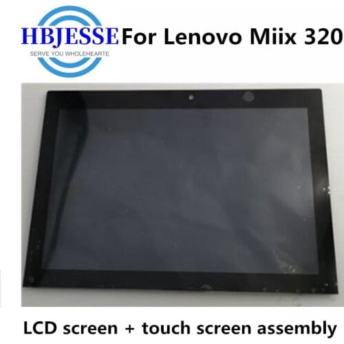 Original LCD +touch screen for Lenovo MIIX 320 MIIX320-10ICR lcd display touch screen digitizer sensor replacement repair panel