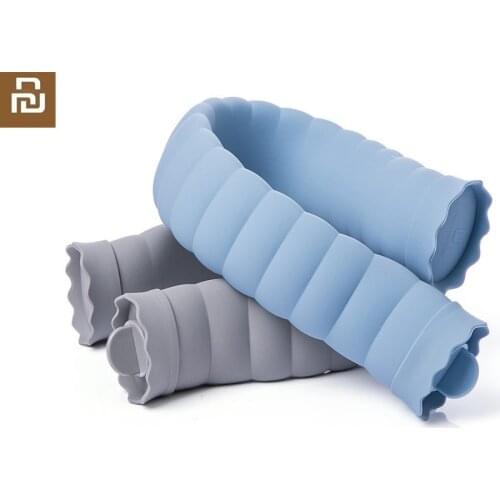 Youpin Neck Bib silicone hot water bottle bag cover Fast heat safe and leakproof Winter Heater With Knitted Cover
