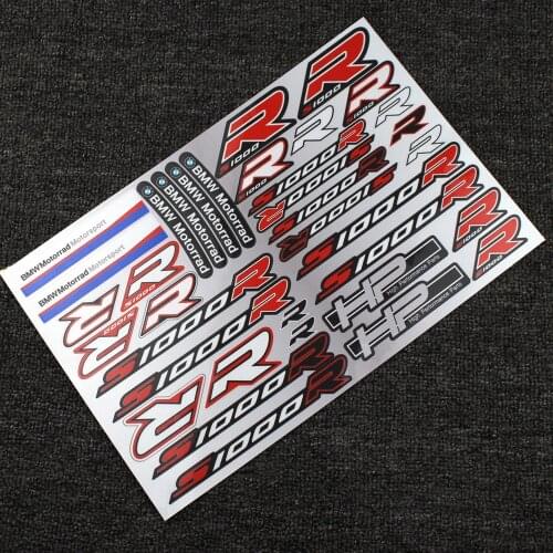 Motorcycle LOGO REFLECTIVE Stickers Decals for BMW S1000R S1000 R 2020