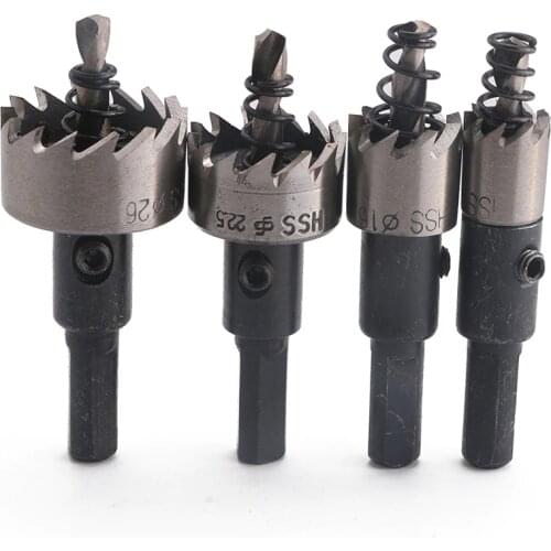 Carbide Tip Metal Cutter HSS Stainless Steel Drill Bit Hole Saw Tooth Holesaw 12mm-26mm