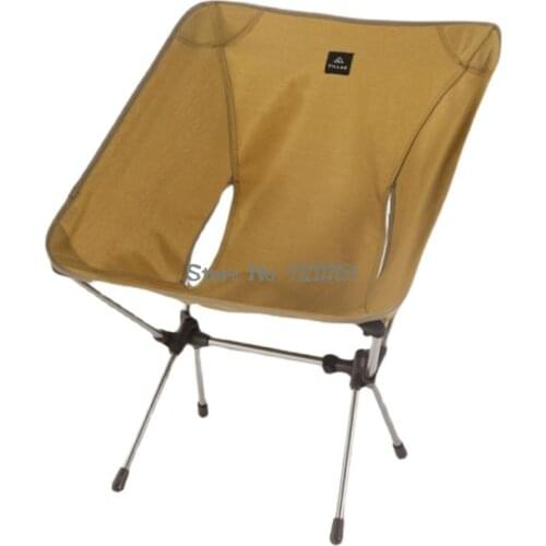 Outdoor camping chair telescopic portable folding table and chair combination ultralight moon chair fishing chair
