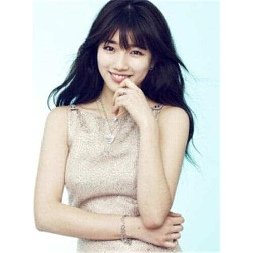 Ariana Grande Pre-Printed 11CT Cross Stitch Embroidery Patterns DMC Threads Knitting Hobby Handiwork Craft Jewelry Gift