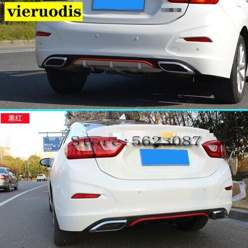 New fashion 2017 2018 year rear spoiler for Chevrolet Cruze high quality big rear wing spoiler bumper rear lip spoiler