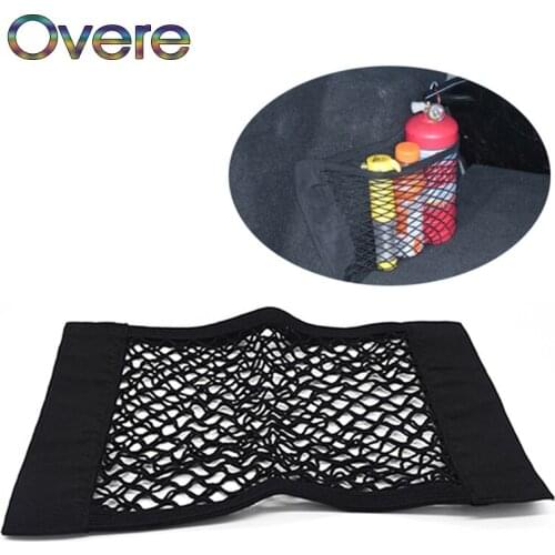 Overe Car Trunk luggage Net bag Paste net bag For BMW E60 E36 E46 E90 E39 E30 F30 F10 F20 X5 E53 E70 E87 E34 E92 M Accessories