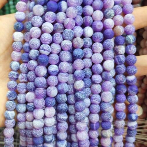Natural stone beads 4/6/8/10/12mm Round Ball loose beads for Jewelry Making Necklace DIY Bracelets Accessories