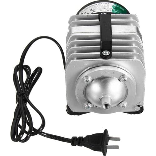 45W 220V 70L/min Electromagnetic Air Compressor Pump Oxygen Aquarium Fish Pond Compressor Hydroponic Air Aerator Pump ACO-318