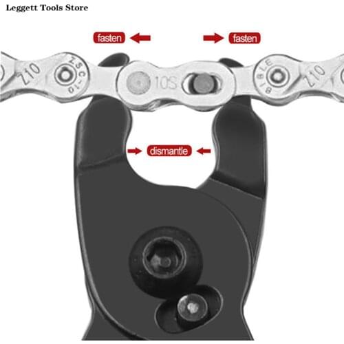 Bicycle chain quick link strapping pliers tool main link remover