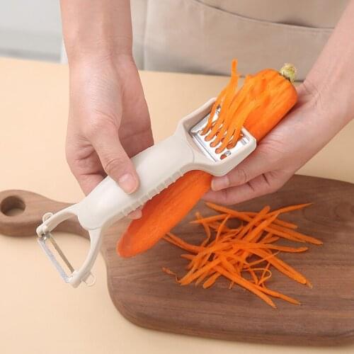 Potato Peeler Grater with Container Fruits and Vegetables Tools Kitchen Knives Multifunction Peeling Knife Apple Peel Slicer