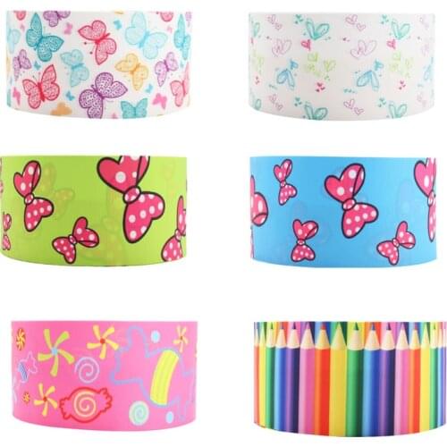 Q&N ribbon 16mm 22mm 25mm 38mm 50mm 75mm Bow Ribbons 50yard Gift Box With Logo Handmade Accessories /FOE Free Shipping