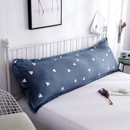 Large Size Double Person Body Pillowcase Floral Printed Long Pillow Cover High Quality Skin-Friendly Bedding Lover Pillow Cases