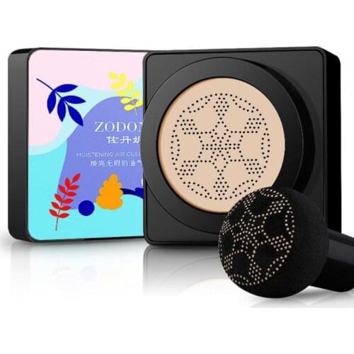 Cushion BB Cream With Mushroom Head Puff Long Lasting Concealer Foundation Brightening Skin CC Cream BB Cream Cosmetics TSLM1