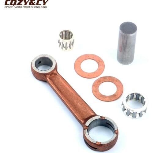 Motorcycle Crankshaft Connecting Rod for MBK X-Limit X-Power 50 2000-2003 CPI SM SX50 Supermoto 50cc AM6 2 Stroke