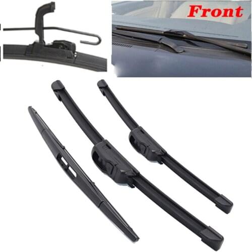 Car Front & rear Windshield Windscreen Wiper Blades For Nissan Xterra 2005-2015
