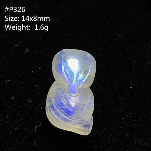 Top Natural Moonstone Pendant Jewelry For Women Man Fox Crystal Yellow Love Luck Stone Carved Beads Gift Light Gemstone AAAAA