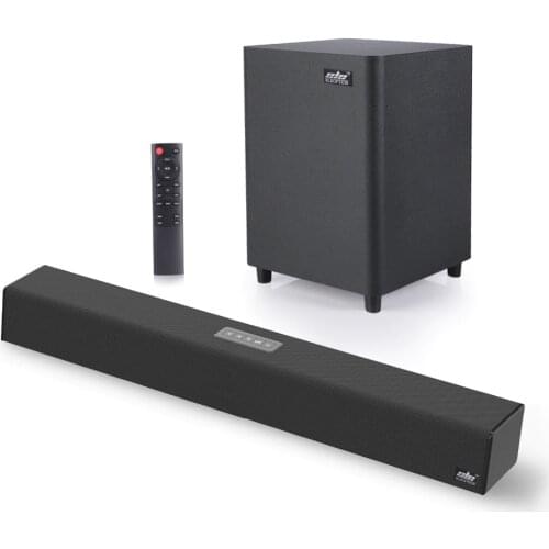 100W TV SoundBar 2.1 Bluetooth Speaker 5.0 Home Theater Sound System 3D Surround 80 dB Sound Bar Remote Control With Subwoofer