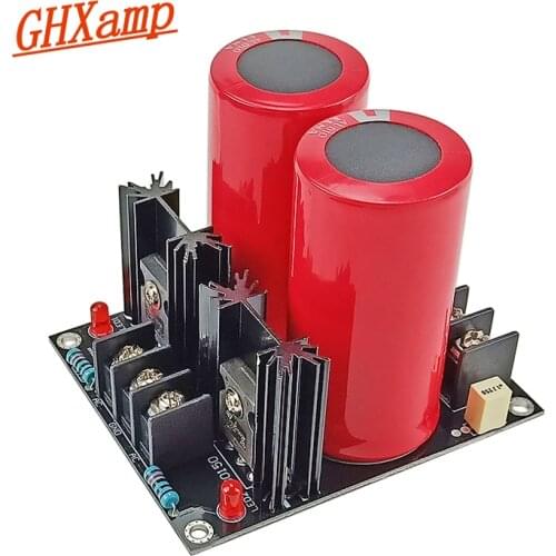 GHXAMP Amplifier 120A Power Supply Rectifier Filter Board Schottky 10000UF 100V Capacitor Rectification Wave Filter Dual AC 65V