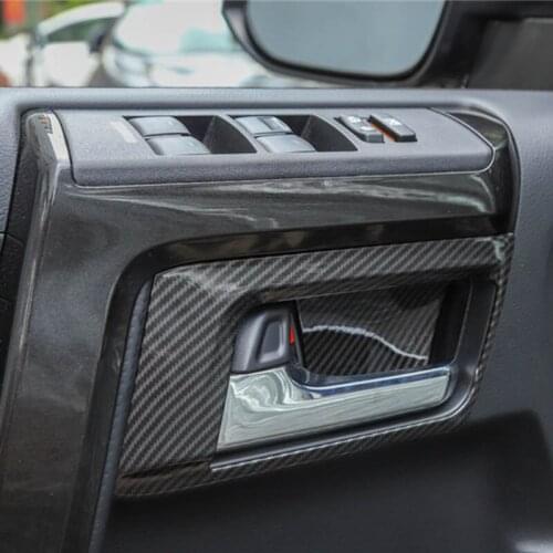 Inside Door Handle Wrist Sticker Bowl Cover Decorative Frame Trim For 4runner 4 runner Interior Accessories 2010-2019