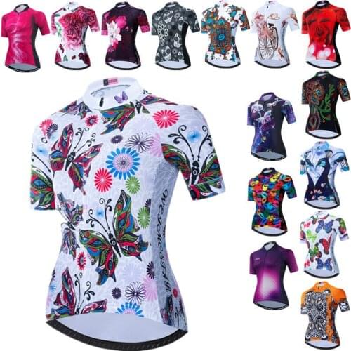Weimostar 2021 Womens Cycling Jersey Pro Team Bicycle Clothing Maillot Ciclismo Breathable MTB Bike Jersey Road Cycling Shirt