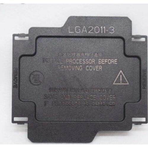 100/P Motherboard CPU Socket Protection Shell Black Cover Universal CPU Protection pin cover for LGA2011-3