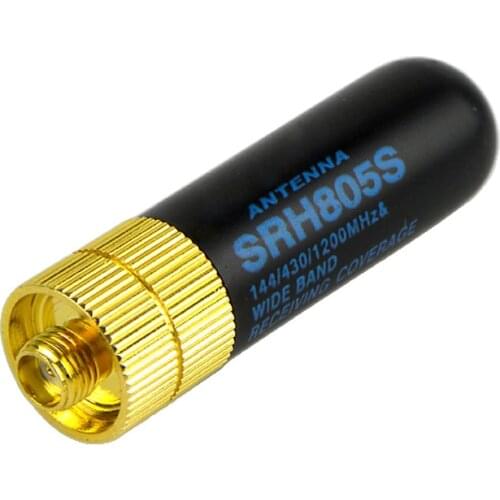 2Pcs Walkie Talkie SMA-F Female UHF VHF Antenna for Kenwood Puxing PX-777 Baofeng UV-5R UV-5RA Plus UV-B5 UV82 GT-3TP Radio