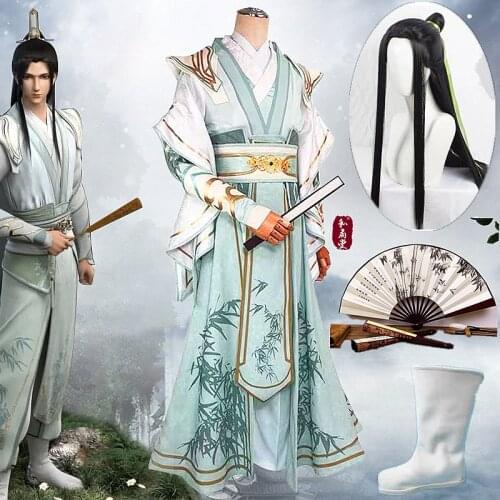 Anime Villain Self-Rescue System Cosplay Costume MO DAO ZU SHI Cosplay Men Women Halloween Chinese Ancient Costumes Hanfu Suits