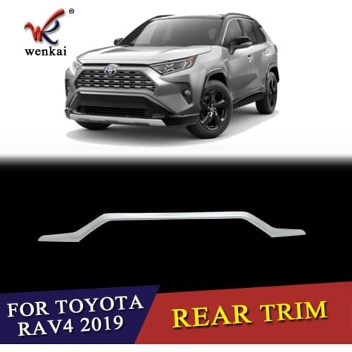 Car Accessories Exterior Decoration Rear Trunk Streamer Tail Gate For Toyota RAV4 2019 2020