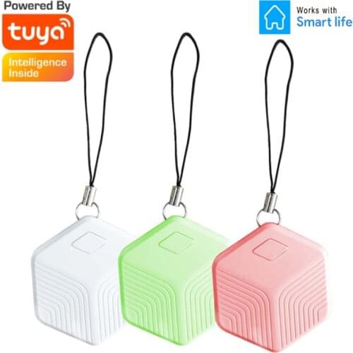 Tuya APP Anti Lost Alarm Wallet Keyfinder Smart Tag Bluetooth Gps Tracker Smart Locator Keychain Pet Child Tracker Key Finder