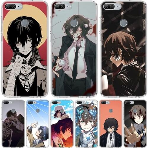 Bungou Stray Dogs Dazai Osamu Phone Case for Huawei Honor 10 9 Lite Y9 Y5 Y6 Y7 2019 8X 8A 8S 7A 7X 10i 20i Pro V30 Art Coque Ca