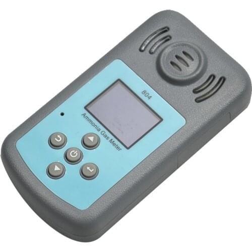 PT804 LCD Display NH3 Ammonia Gas Detector Professional Meter Concentration Temperature Measurement Alarm Value Settable