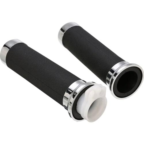1Pair Soft Rubber 1" (25mm) Motorcycle Handlebar Hand Grips For SUZUKI GSXR 600 750 1000 HAYABUSA GSX1300R Moto Accessories