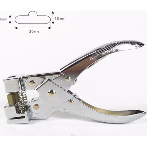 Punch paper plastic hand card airplane hole punch Pliers Hole Hand Held Steel T type hole punch