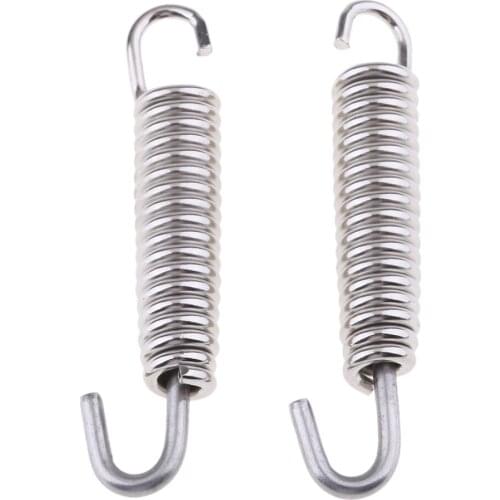 Exhaust Pipe Silencer Muffler Springs Swivel Hooks Motorcycle Accessories