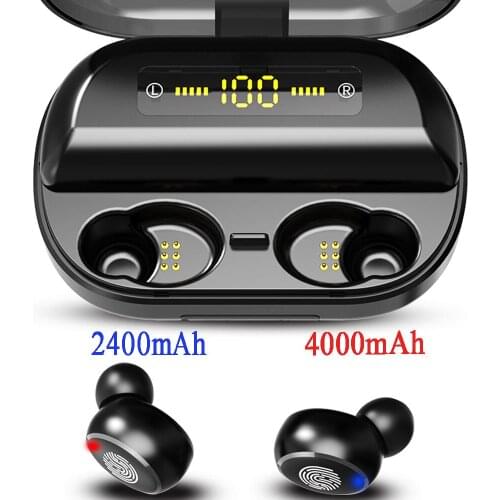 Mini Tws Bluetooth Earphone 5.0 Wireless Earphones Stereo True Wireless Earbuds Touch Control Bluetooth Tws Earbud For Andriod