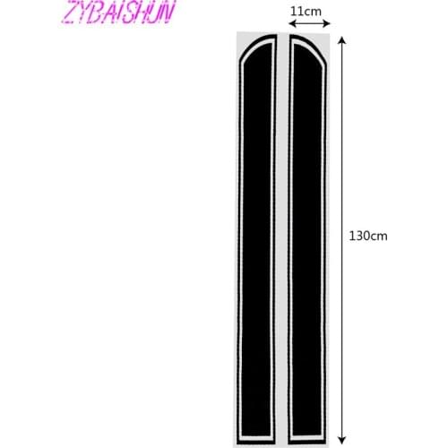 130 cm x11 cm Car Stickers Car and Motorcycle Cover Strip Decoration for Ford Focus Fusion Escort Kuga Ecosport Fiesta Falcon