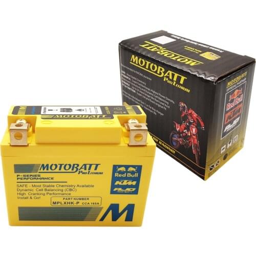 Motobatt New Pro Lithium ion LifePo4 Battery For YAMAHA YZ250F KAWASAKI KX450F HONDA CRF250R CRF450R Motorcycle