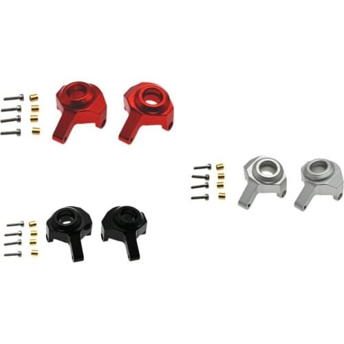 RC Upgrade Metal Steering Knuckles for SCX24 90081 AXI00002 4WD RC Hobby Car Modified