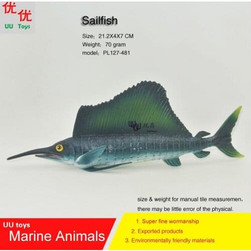 Hot toys Sailfish Simulation model Marine Animals Sea Animal kids gift educational props (Rhincodon typus) Action Figures