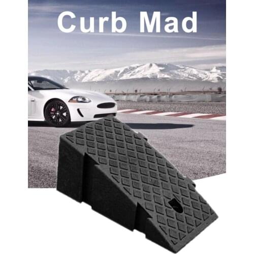 Portable Lightweight Plastic Curb Ramps Heavy Duty Plastic Threshold Ramp Kit Set for Car Bike Motorcycle with 16CM Height