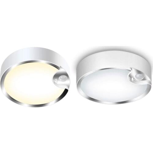 GTBL Motion Sensor Ceiling Light Battery Operated,80 LED Ultra Bright Motion Activated Indoor Light for Home