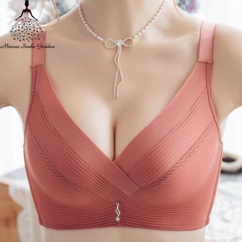 Seamless Bras For Women Underwear Sexy Push Up Brassiere BH Plus Size Bralette Wireless Lingerie A B C Cup