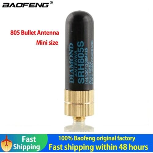 2Pcs Walkie Talkie SMA-F Female UHF VHF Antenna for Baofeng UV-5R UV-5RA Plus UV-B5 UV82 GT-3TP Radio for Kenwood Puxing PX-777